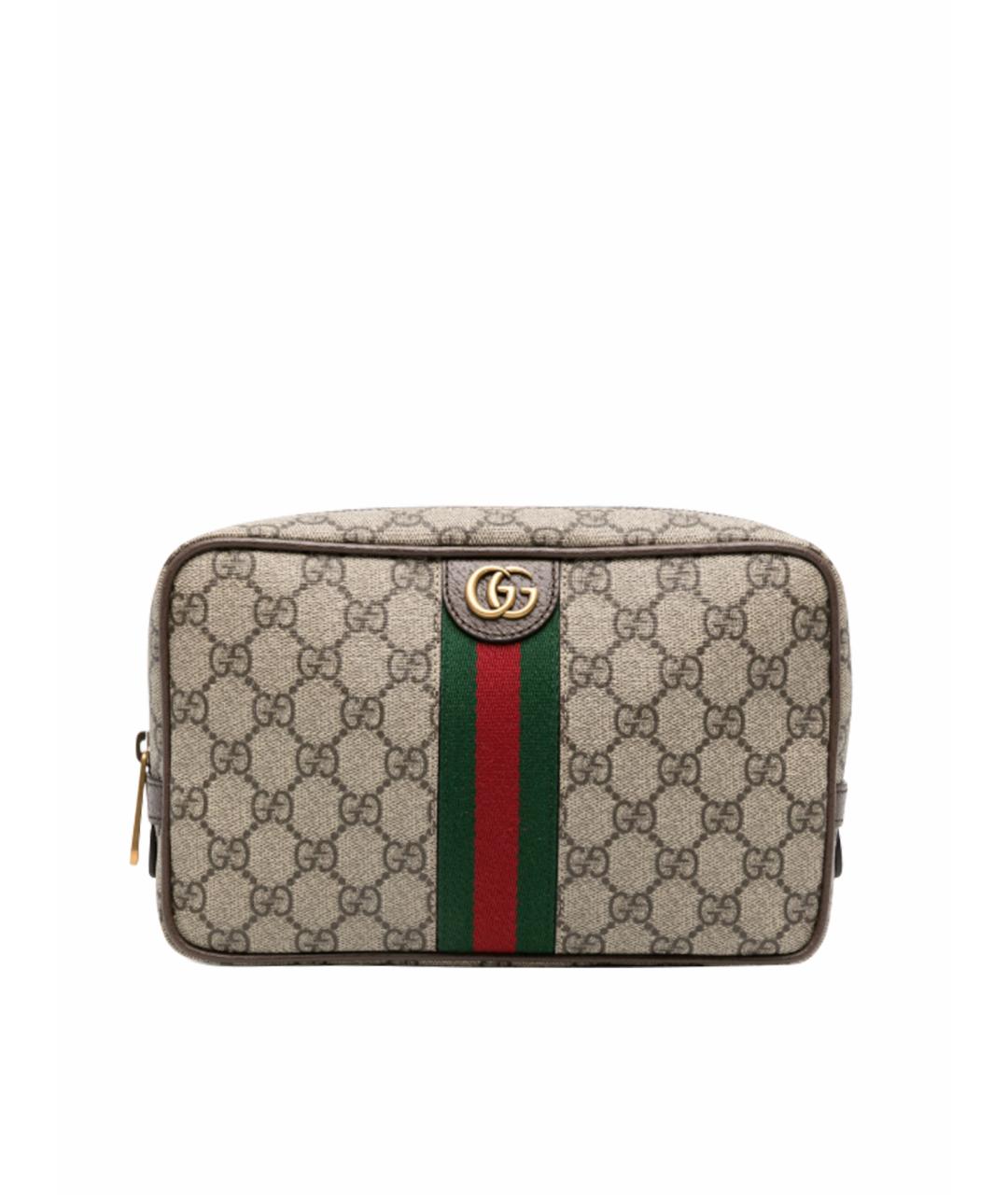 GUCCI Коричневая сумка через плечо, фото 1