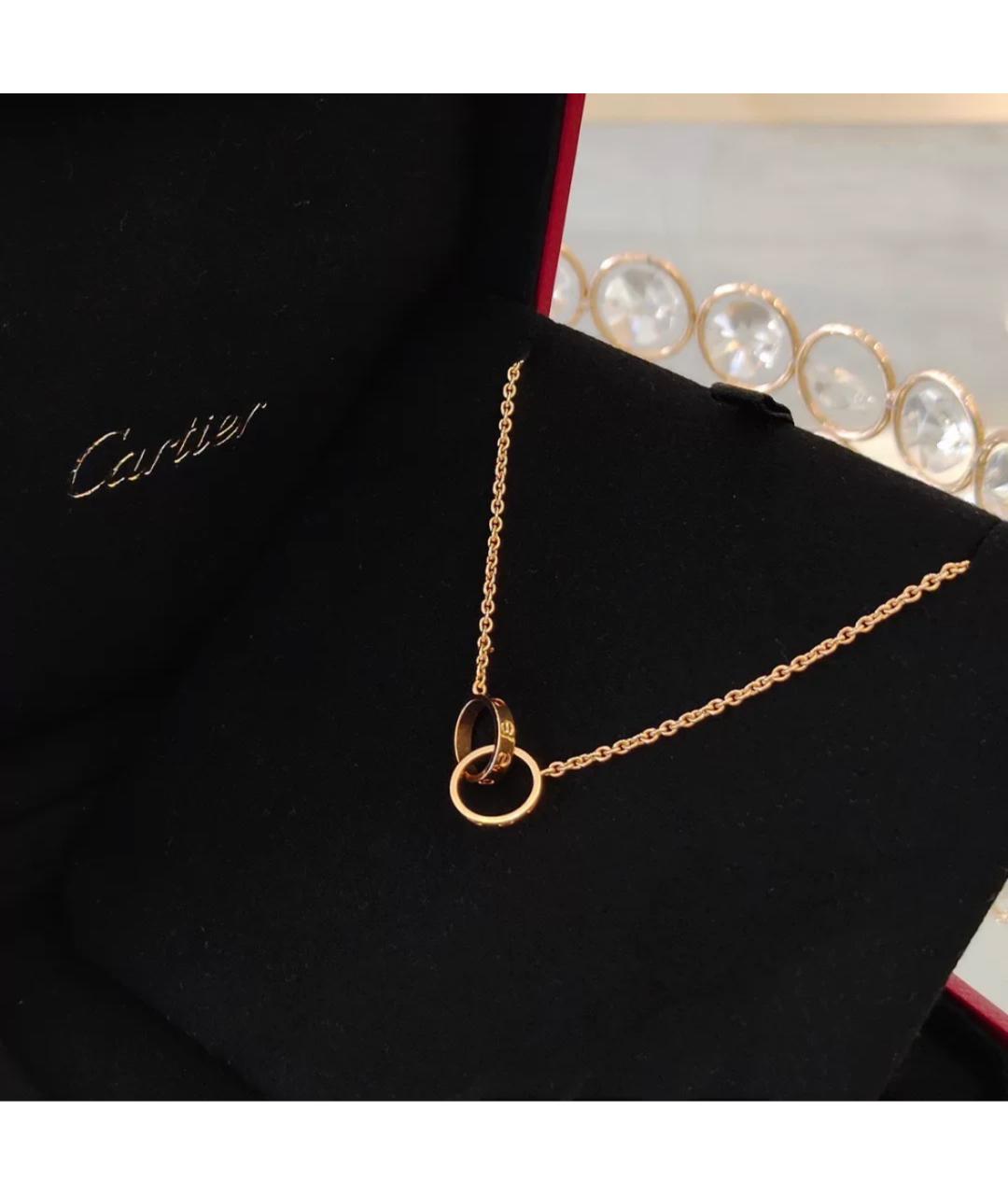 CARTIER Розовое колье из розового золота, фото 5