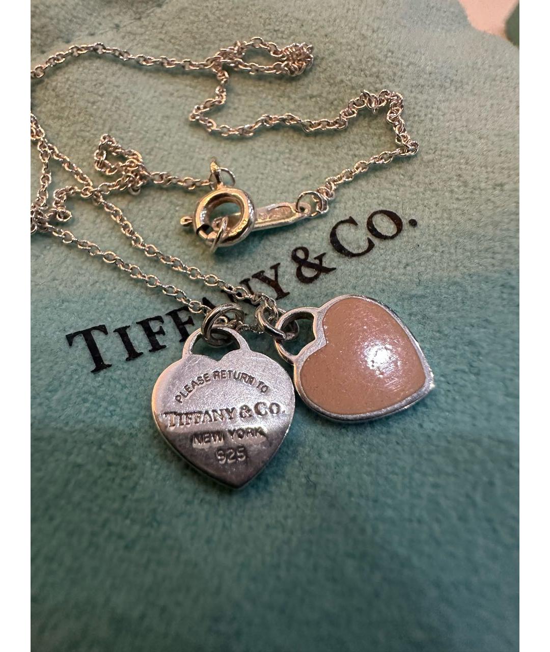 TIFFANY&CO Серебряная серебряная подвеска, фото 7