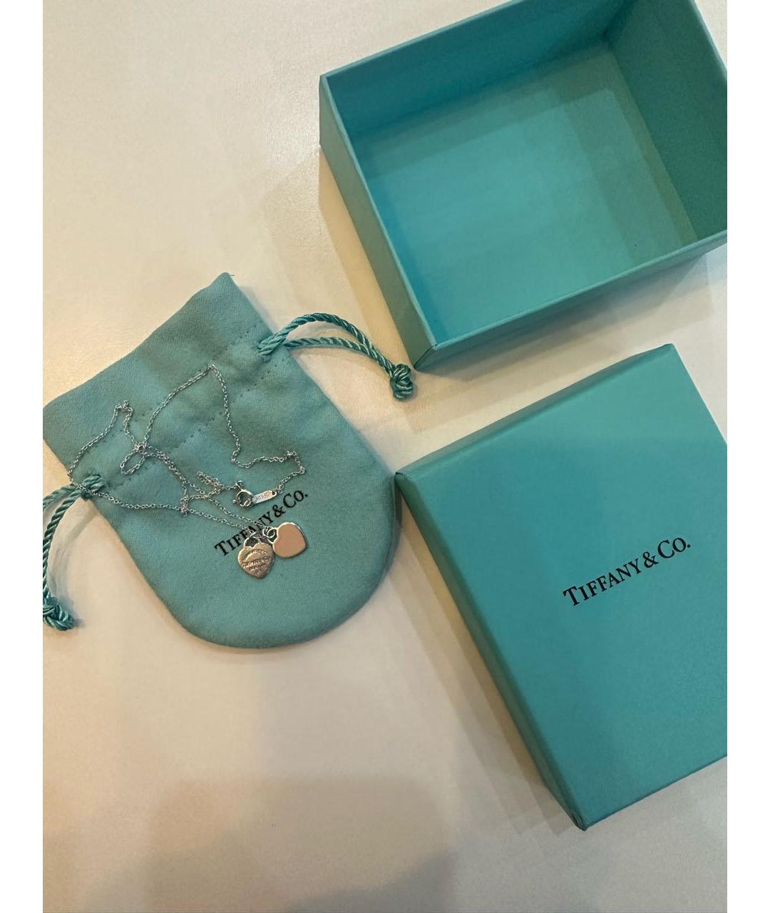 TIFFANY&CO Серебряная серебряная подвеска, фото 6