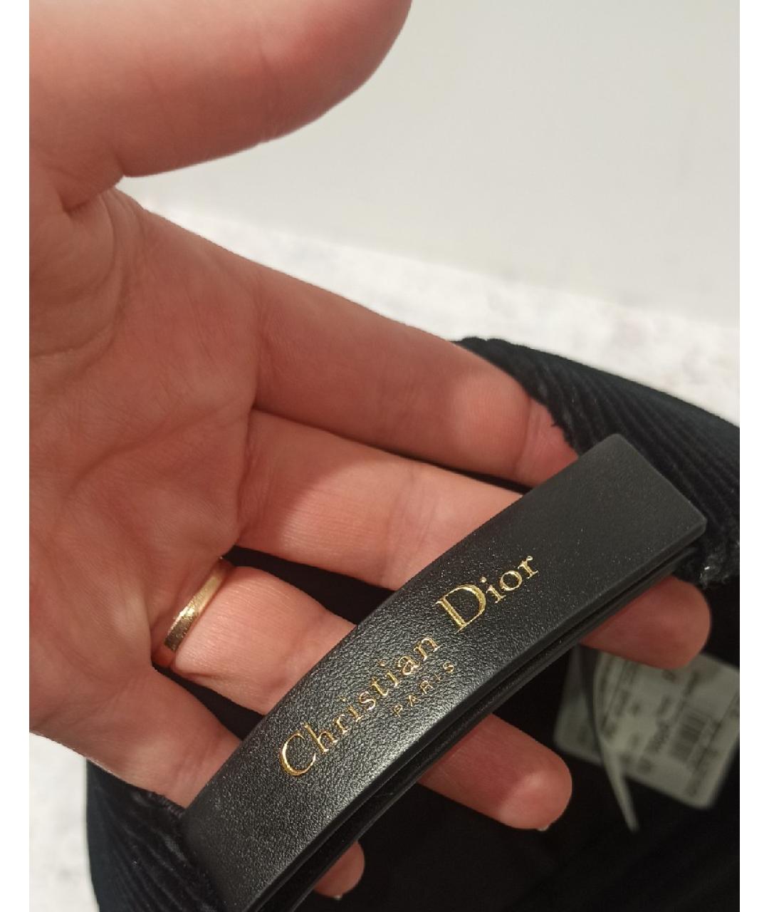 CHRISTIAN DIOR Черная кепка, фото 6