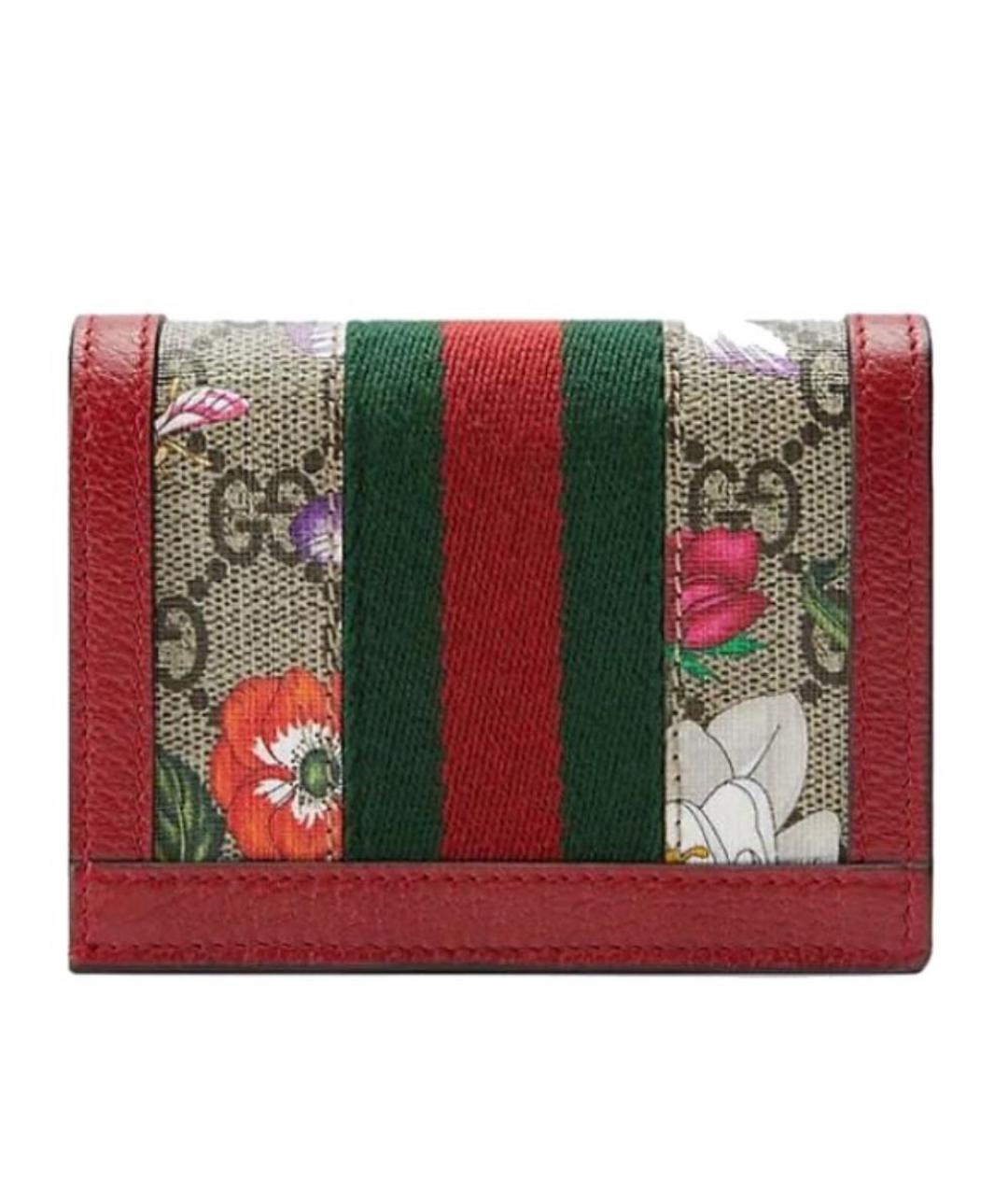 GUCCI Красный кошелек, фото 6