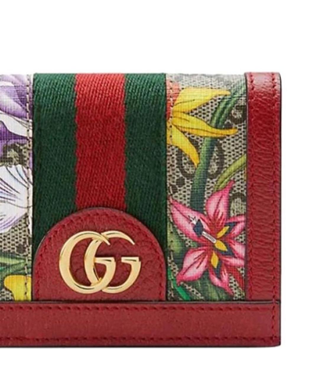 GUCCI Красный кошелек, фото 7