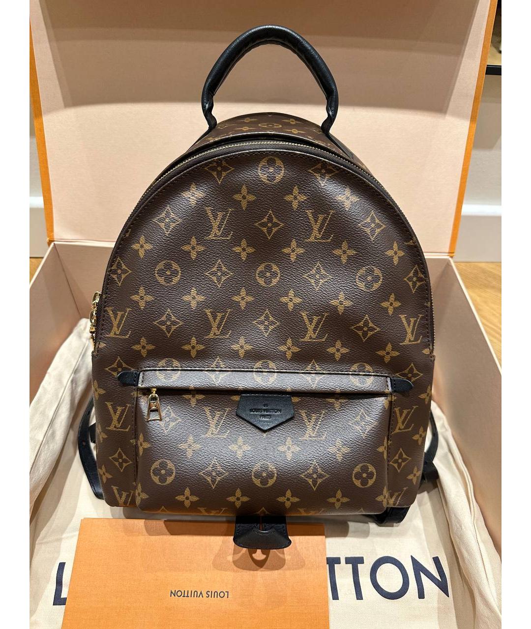 LOUIS VUITTON Коричневый рюкзак, фото 10