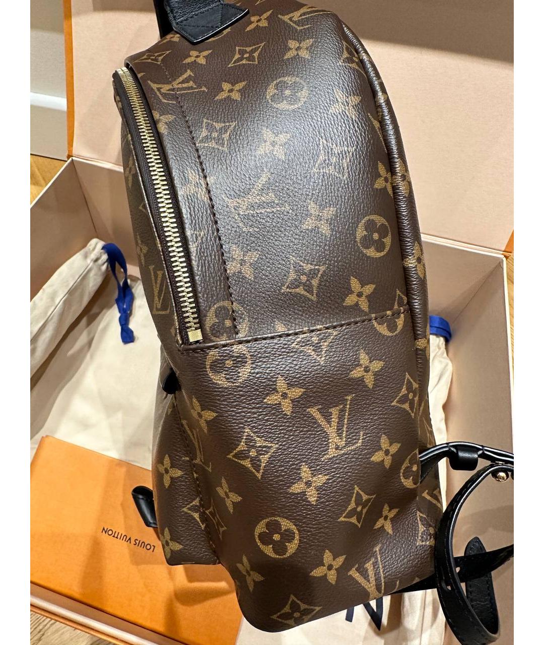 LOUIS VUITTON Коричневый рюкзак, фото 2