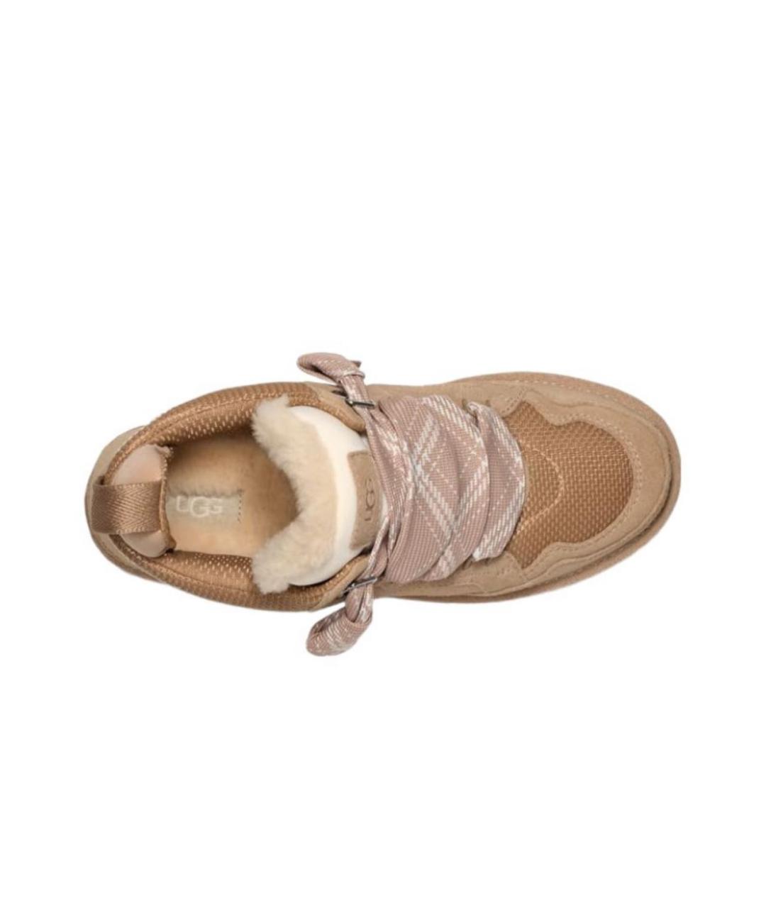 UGG AUSTRALIA Бежевые полусапоги, фото 4