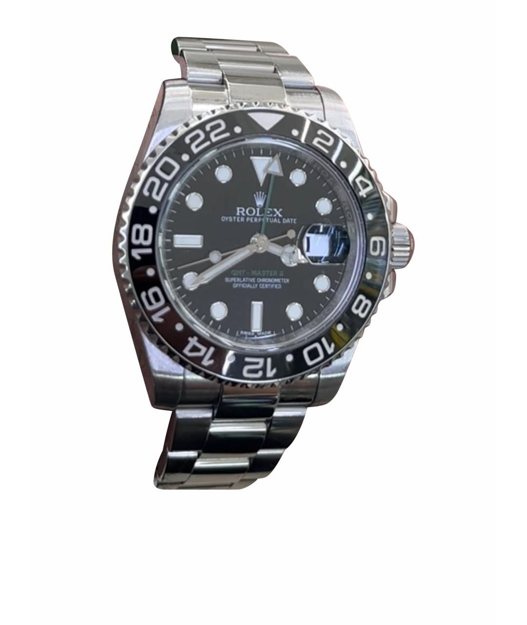 ROLEX Черные часы, фото 1