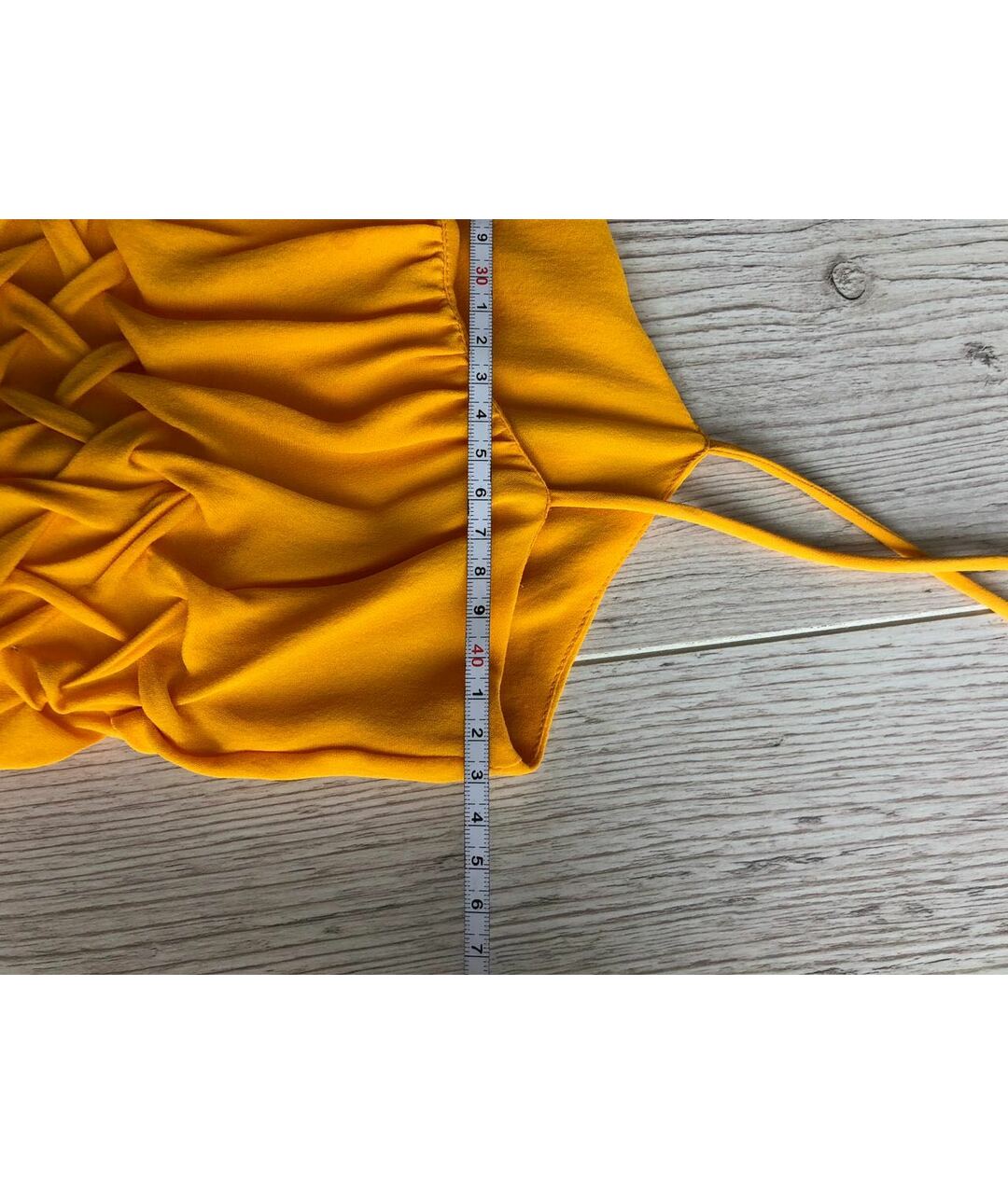 PLEIN SUD Оранжевое шелковое повседневное платье, фото 6
