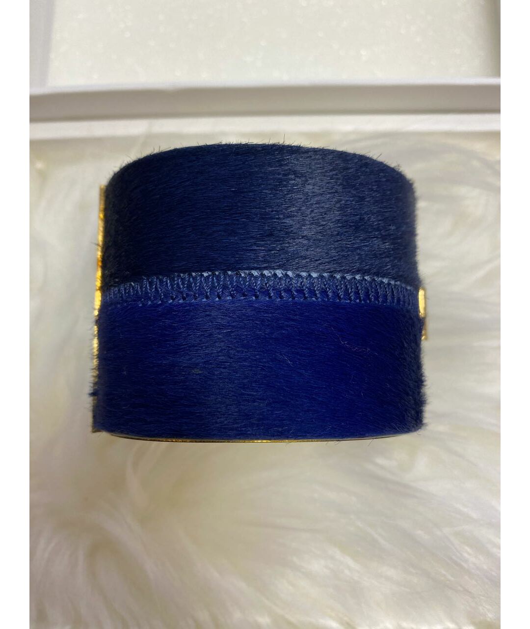 CELINE PRE-OWNED Синий латунный браслет, фото 5