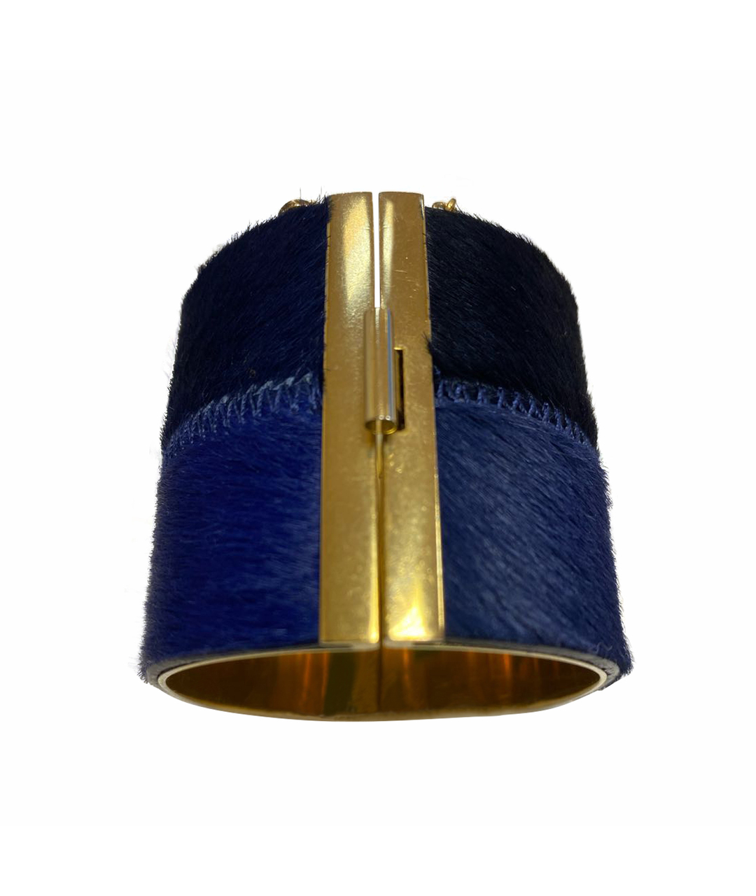 CELINE PRE-OWNED Синий латунный браслет, фото 1