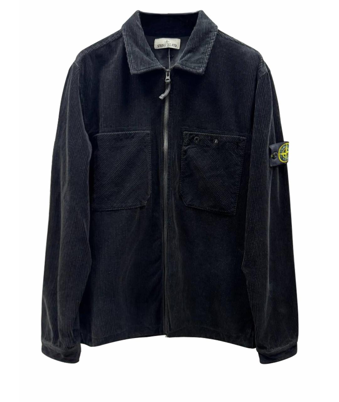 STONE ISLAND Черная куртка, фото 1