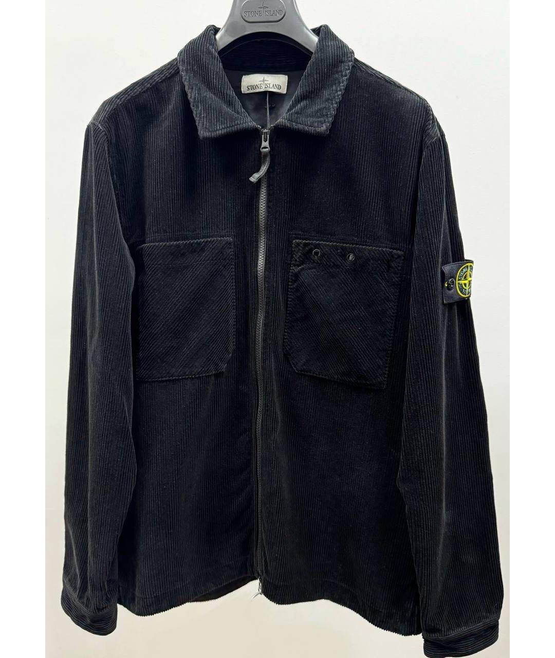 STONE ISLAND Черная куртка, фото 3