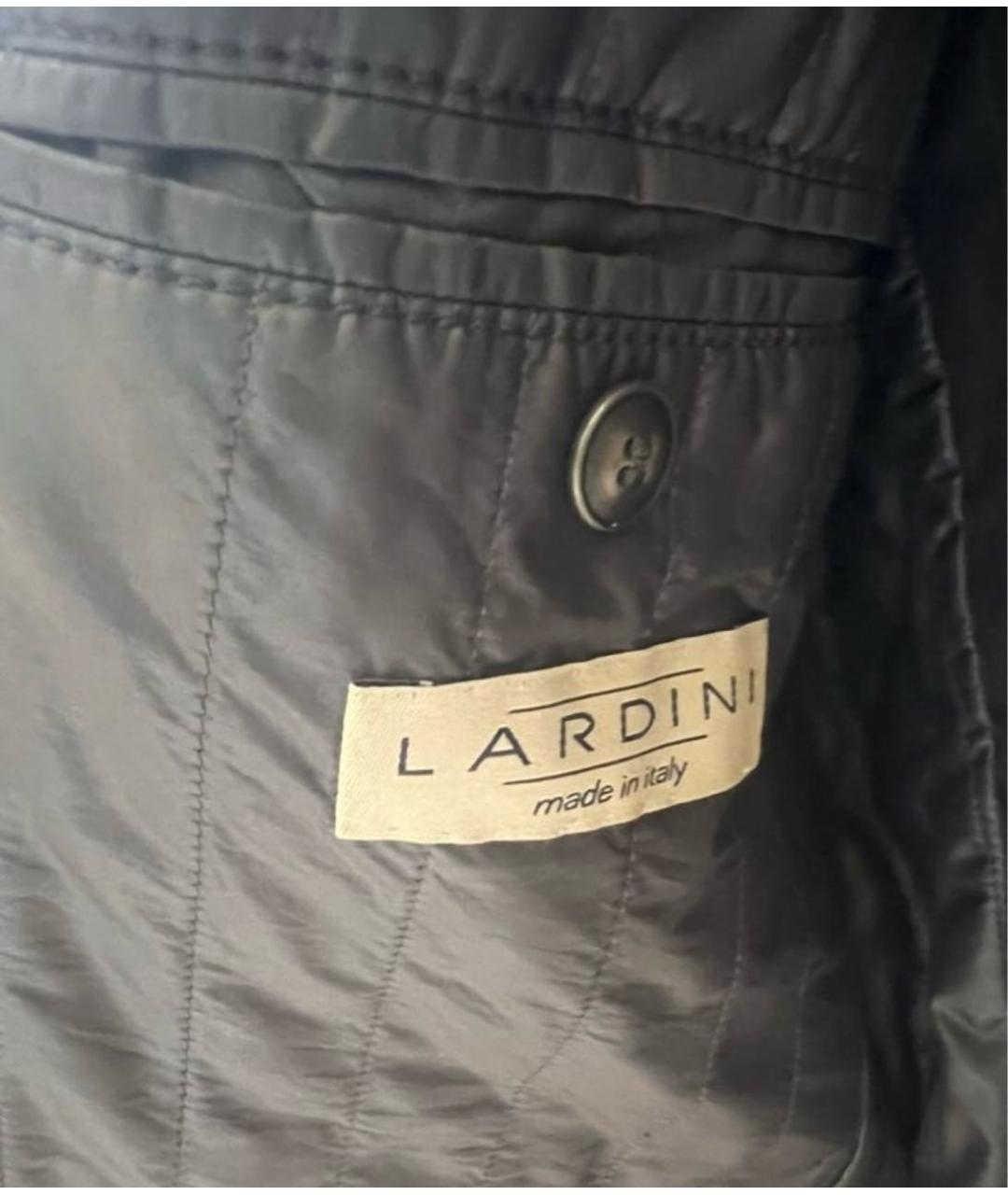 LARDINI Серая шерстяная куртка, фото 4