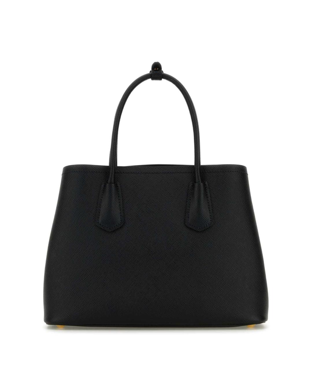 PRADA Черная кожаная сумка тоут, фото 3