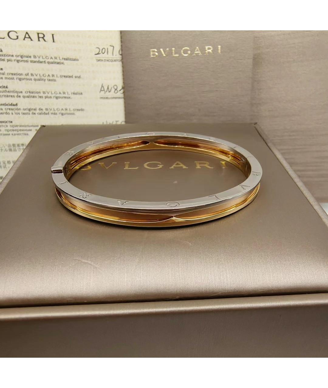 BVLGARI Золотой браслет из желтого золота, фото 3