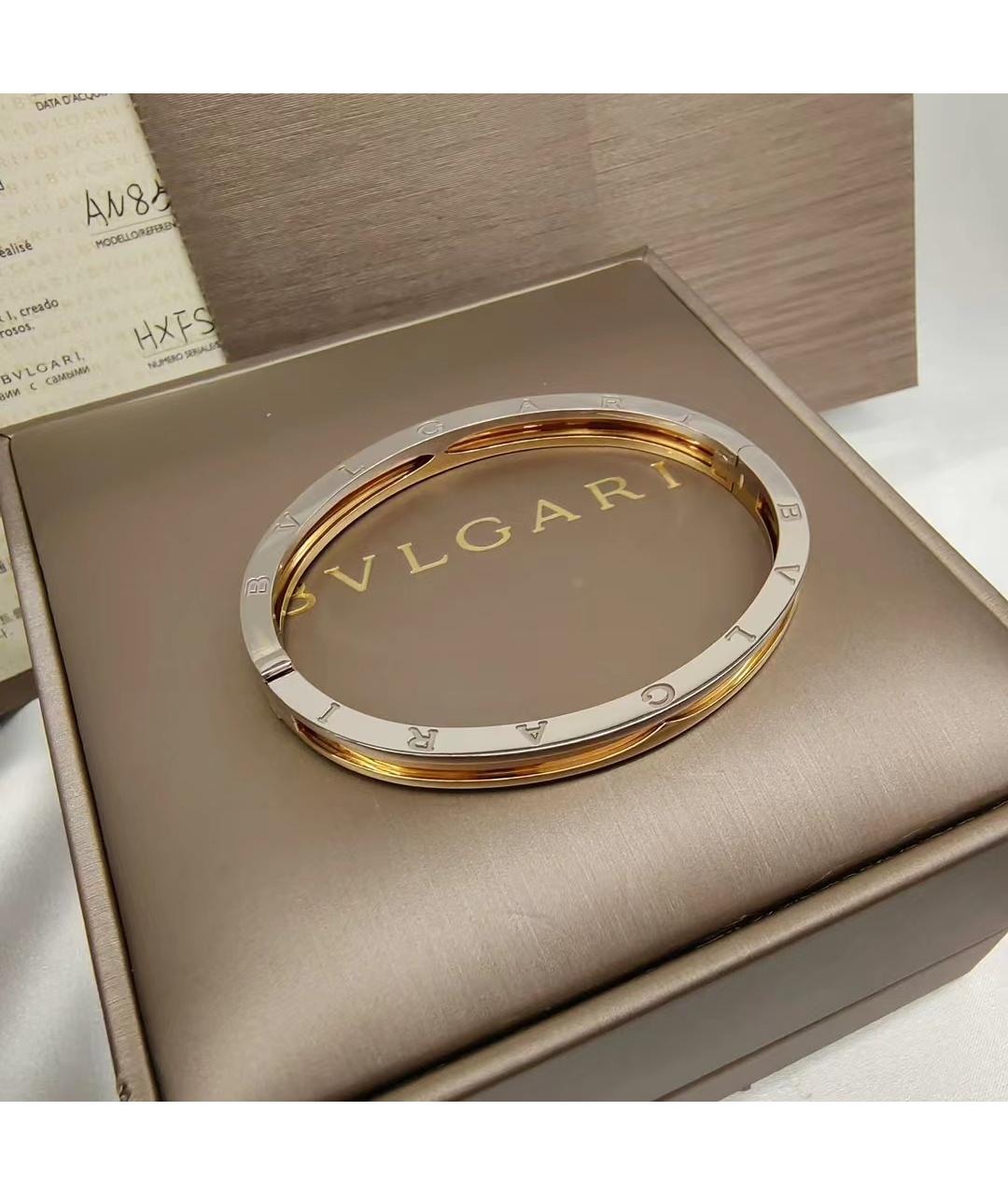 BVLGARI Золотой браслет из желтого золота, фото 5