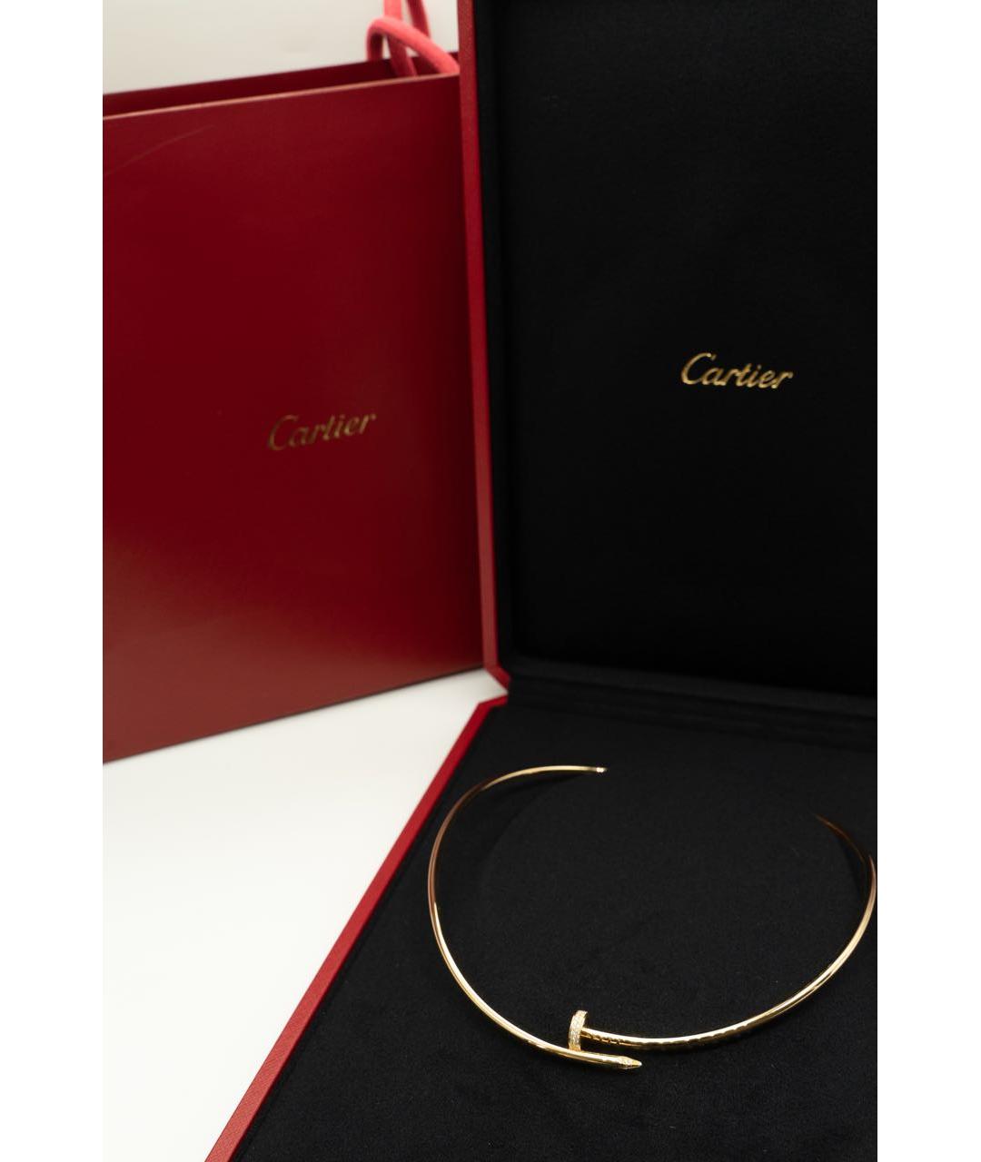 CARTIER Золотое колье из желтого золота, фото 5