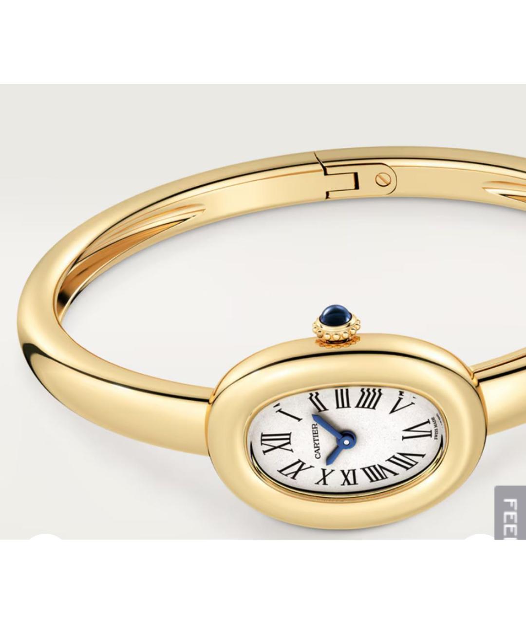 CARTIER Золотые часы из желтого золота, фото 3