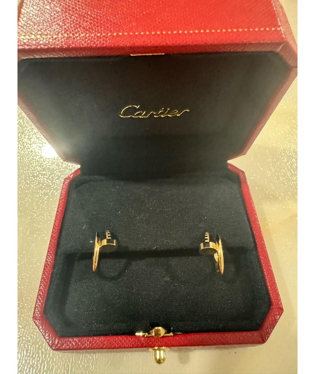 CARTIER Золотые серьги из розового золота, фото 2