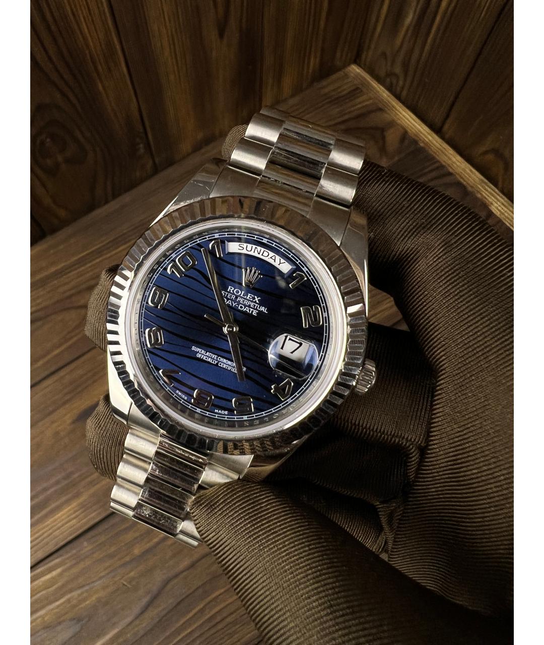 ROLEX Золотые часы из белого золота, фото 2
