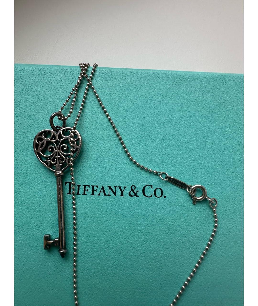 TIFFANY&CO Серебряная серебряная подвеска, фото 2