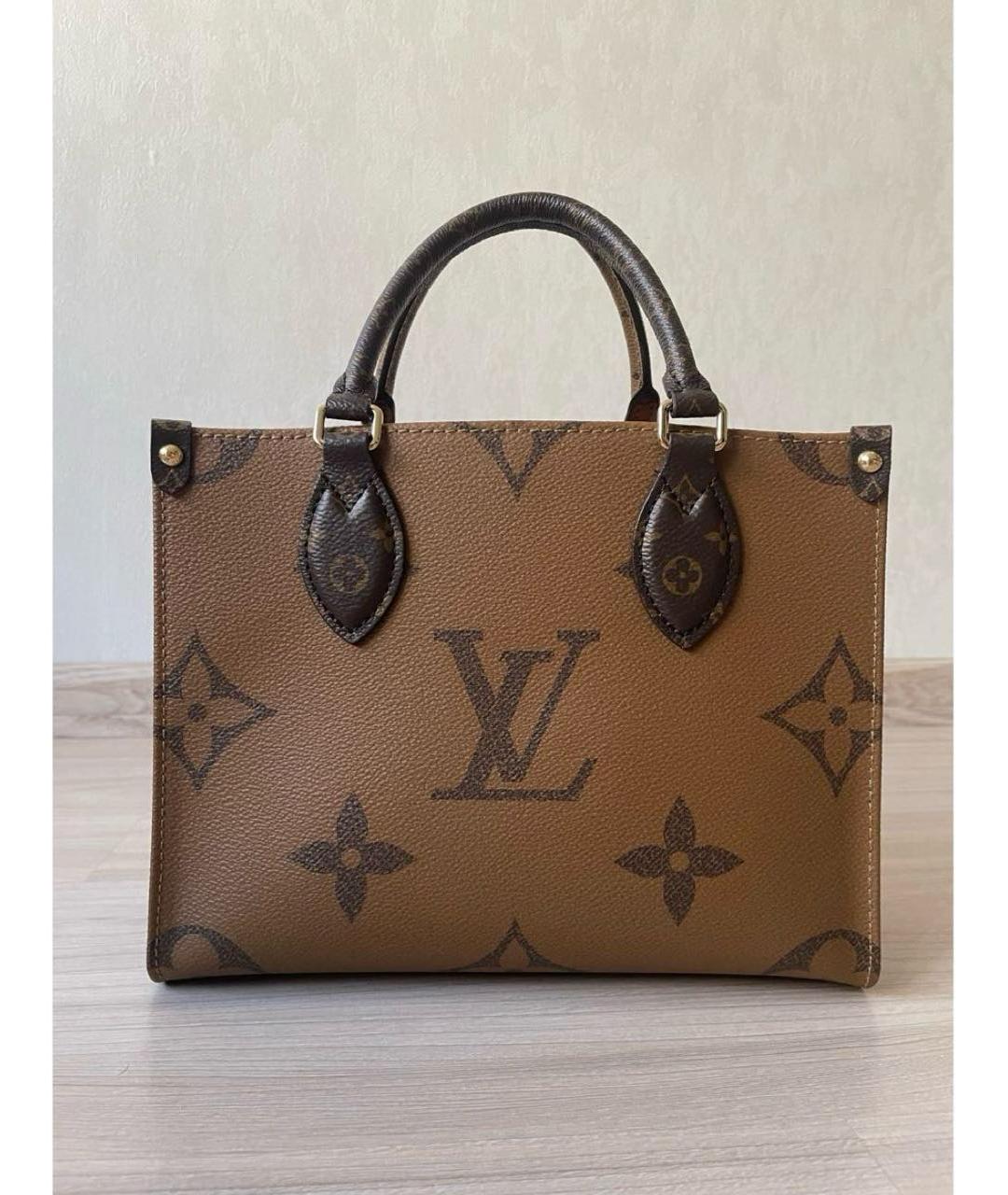 LOUIS VUITTON Коричневая сумка через плечо, фото 2