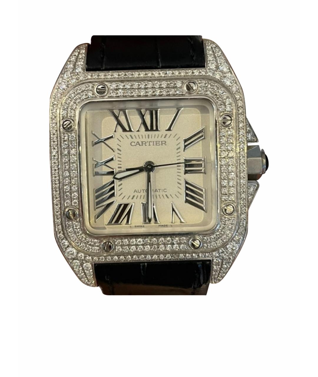 CARTIER Белые часы, фото 1