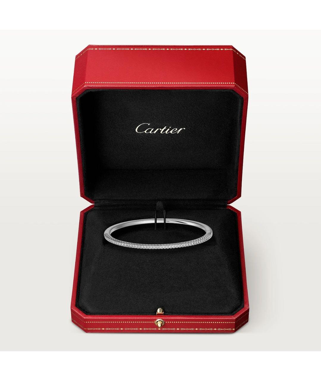 CARTIER Серебрянный браслет из белого золота, фото 4