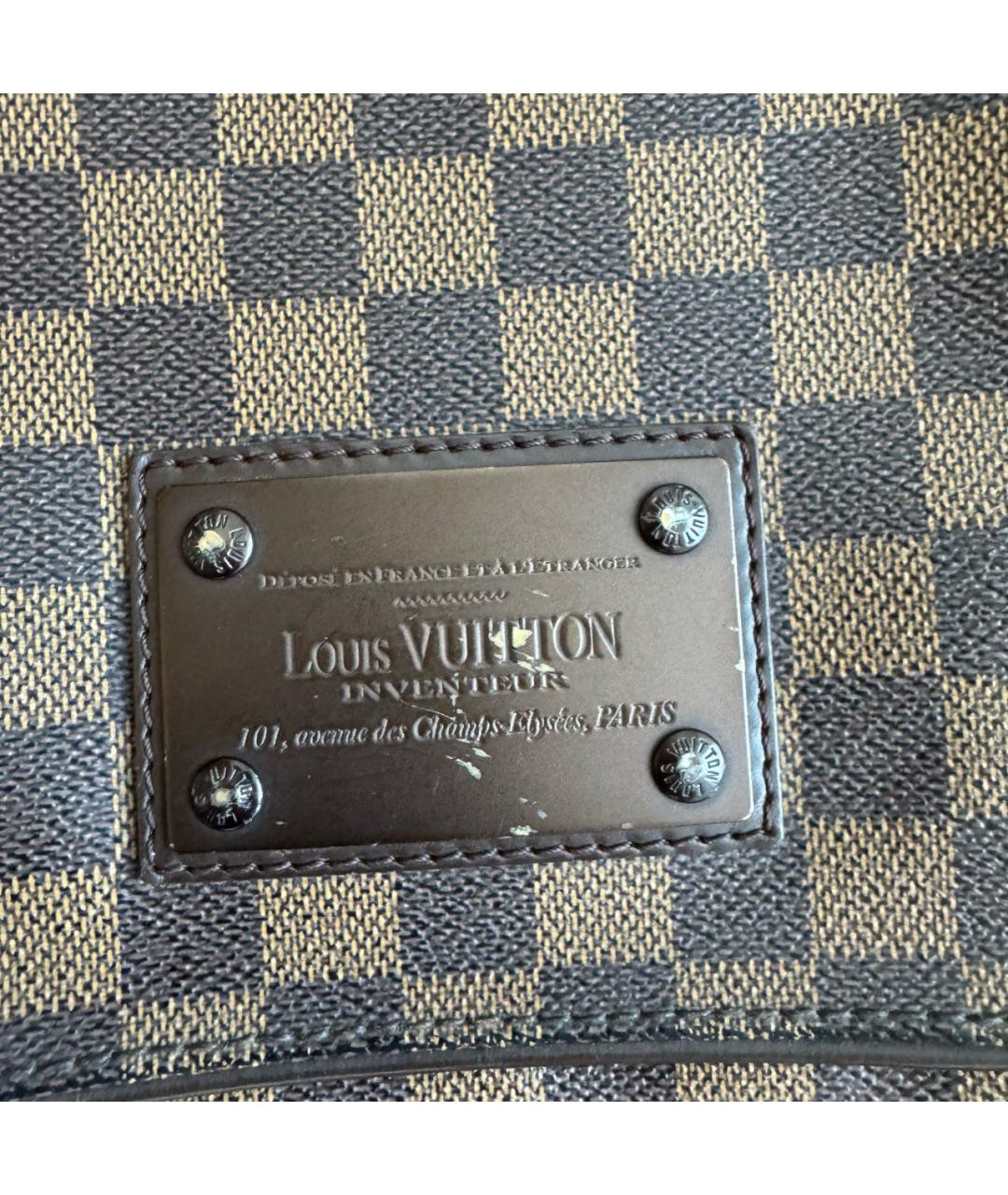 LOUIS VUITTON Коричневая сумка на плечо, фото 4