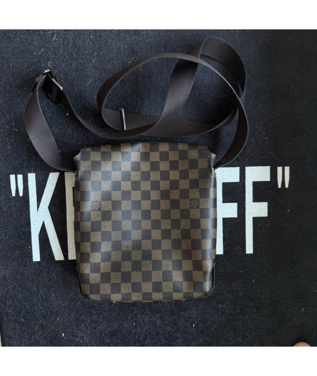 LOUIS VUITTON Коричневая сумка на плечо, фото 2