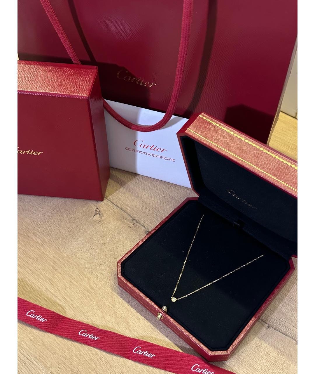 CARTIER Золотая подвеска из желтого золота, фото 3