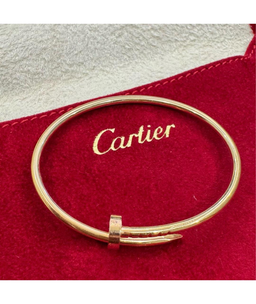 CARTIER Золотой браслет из желтого золота, фото 2