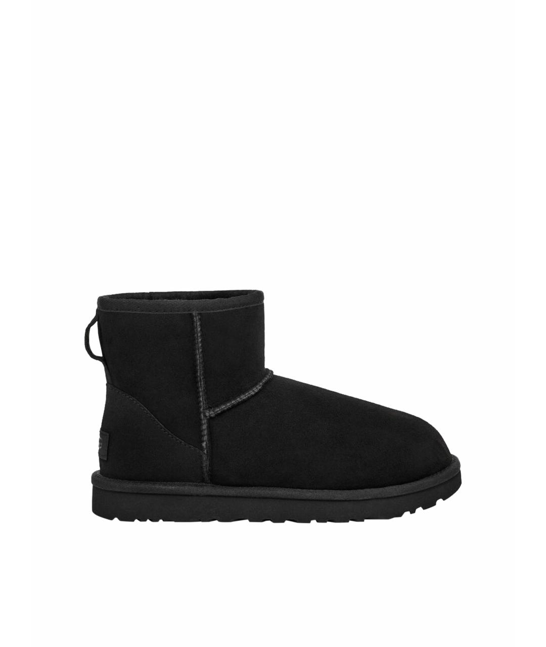 UGG AUSTRALIA Черные ботинки, фото 1