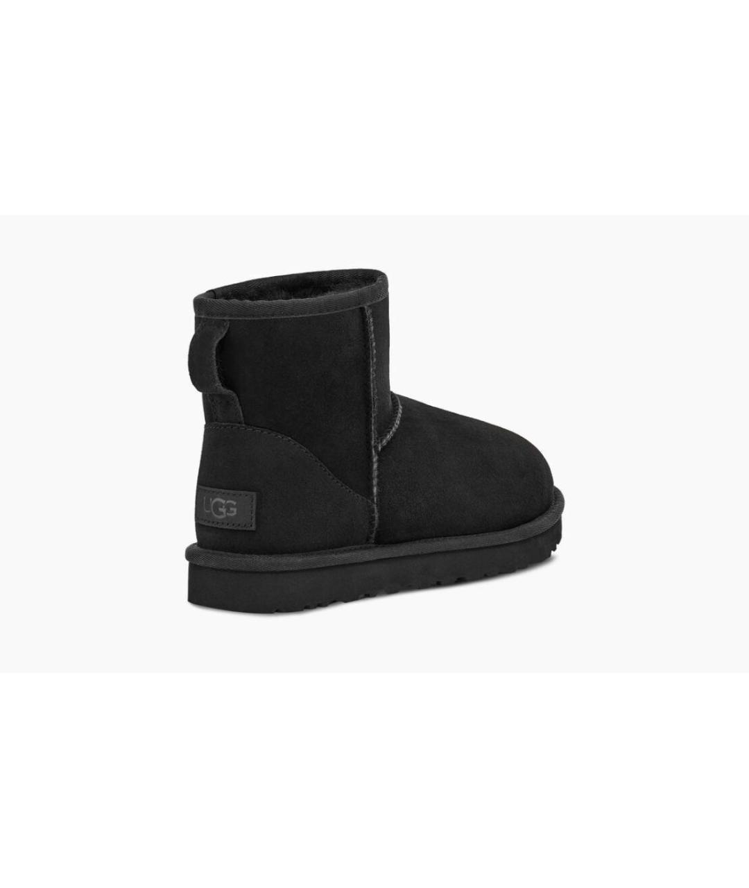 UGG AUSTRALIA Черные ботинки, фото 4