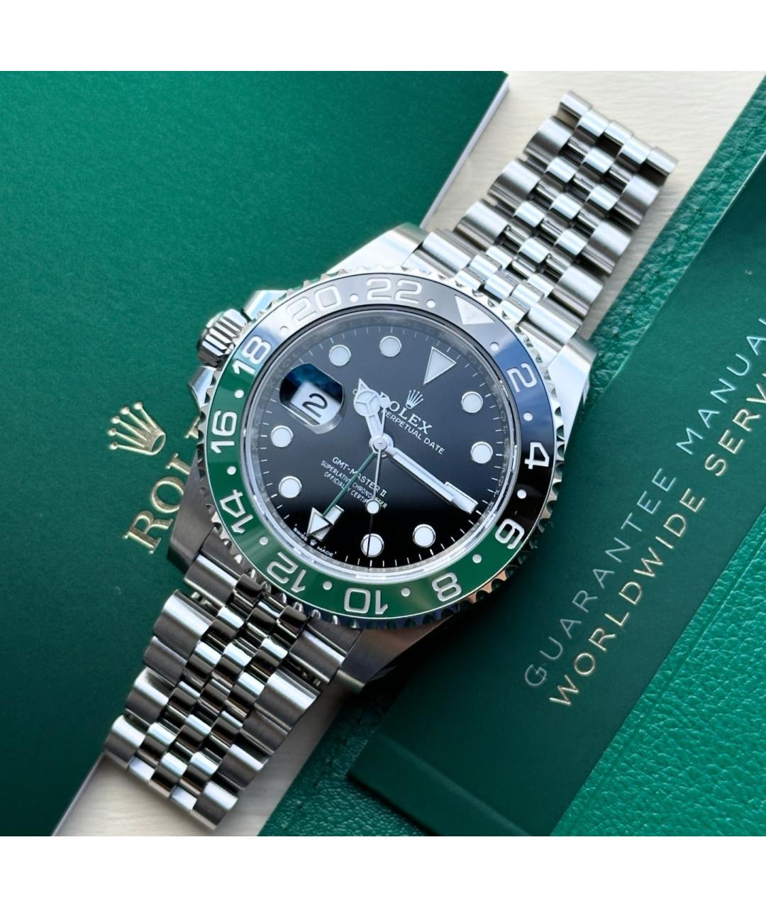 ROLEX Черные часы, фото 5