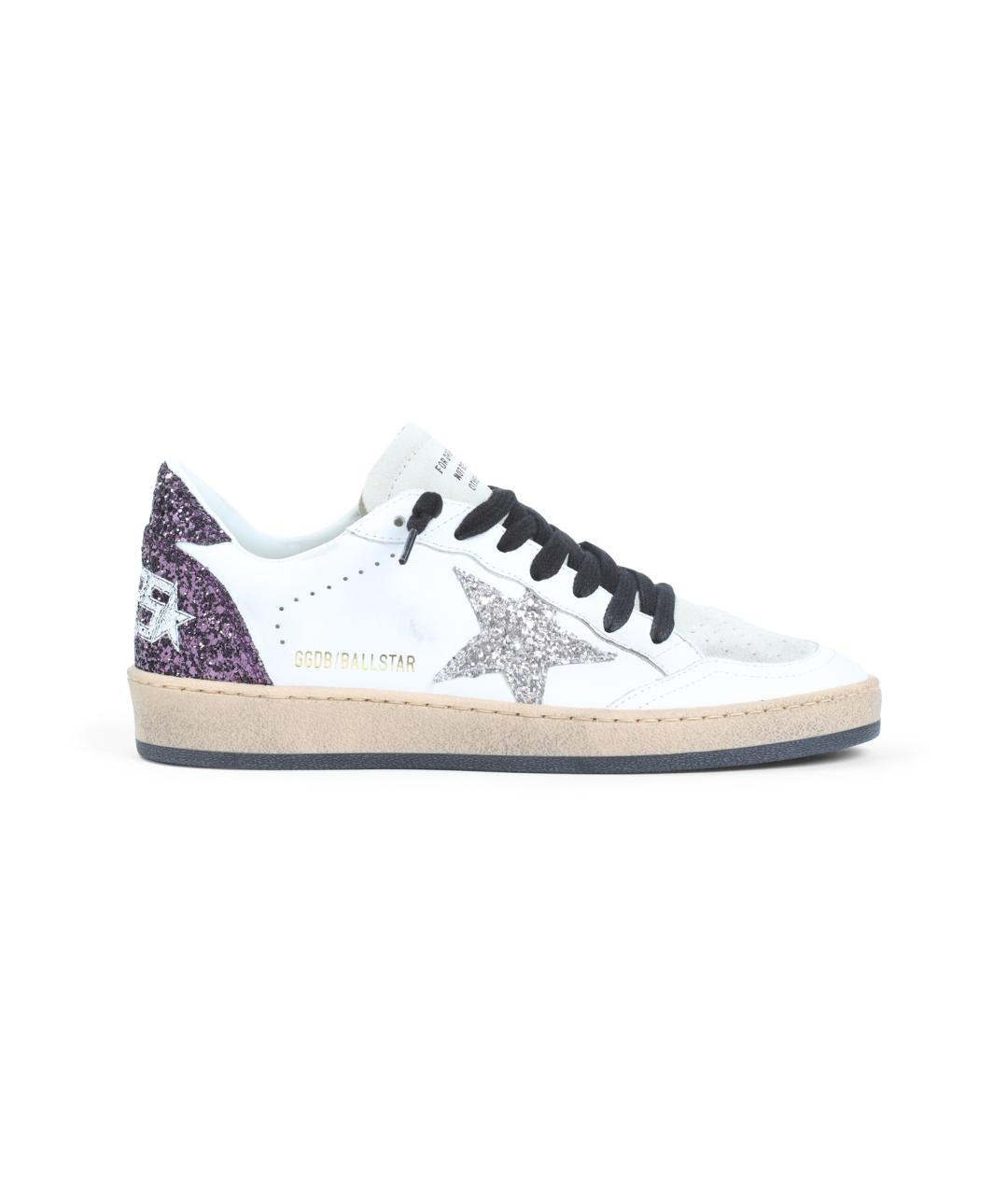 GOLDEN GOOSE DELUXE BRAND Белые кожаные кеды, фото 1