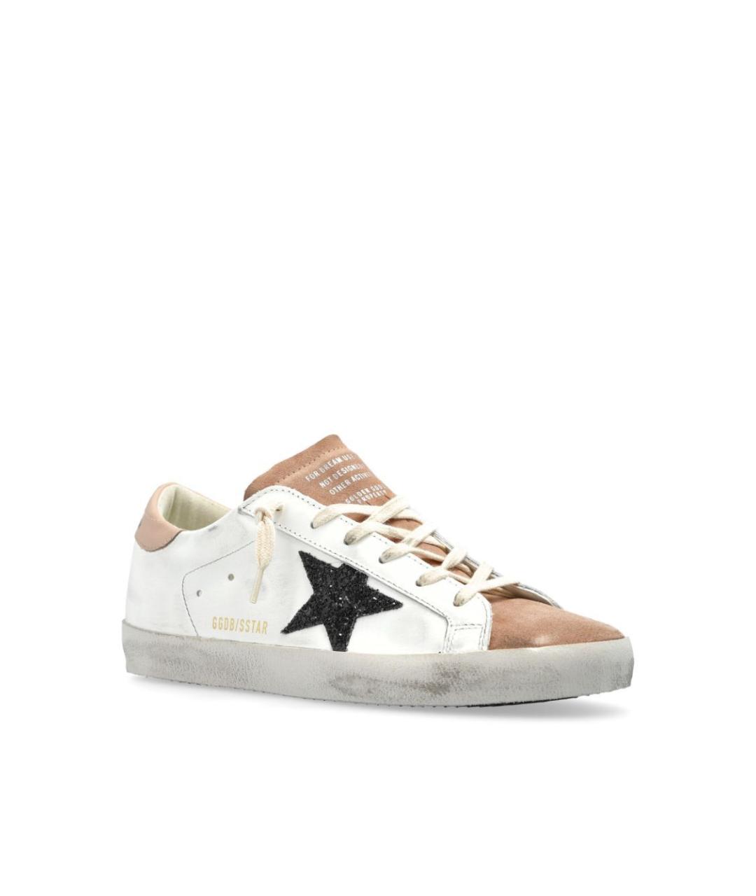 GOLDEN GOOSE DELUXE BRAND Белые кожаные кеды, фото 4