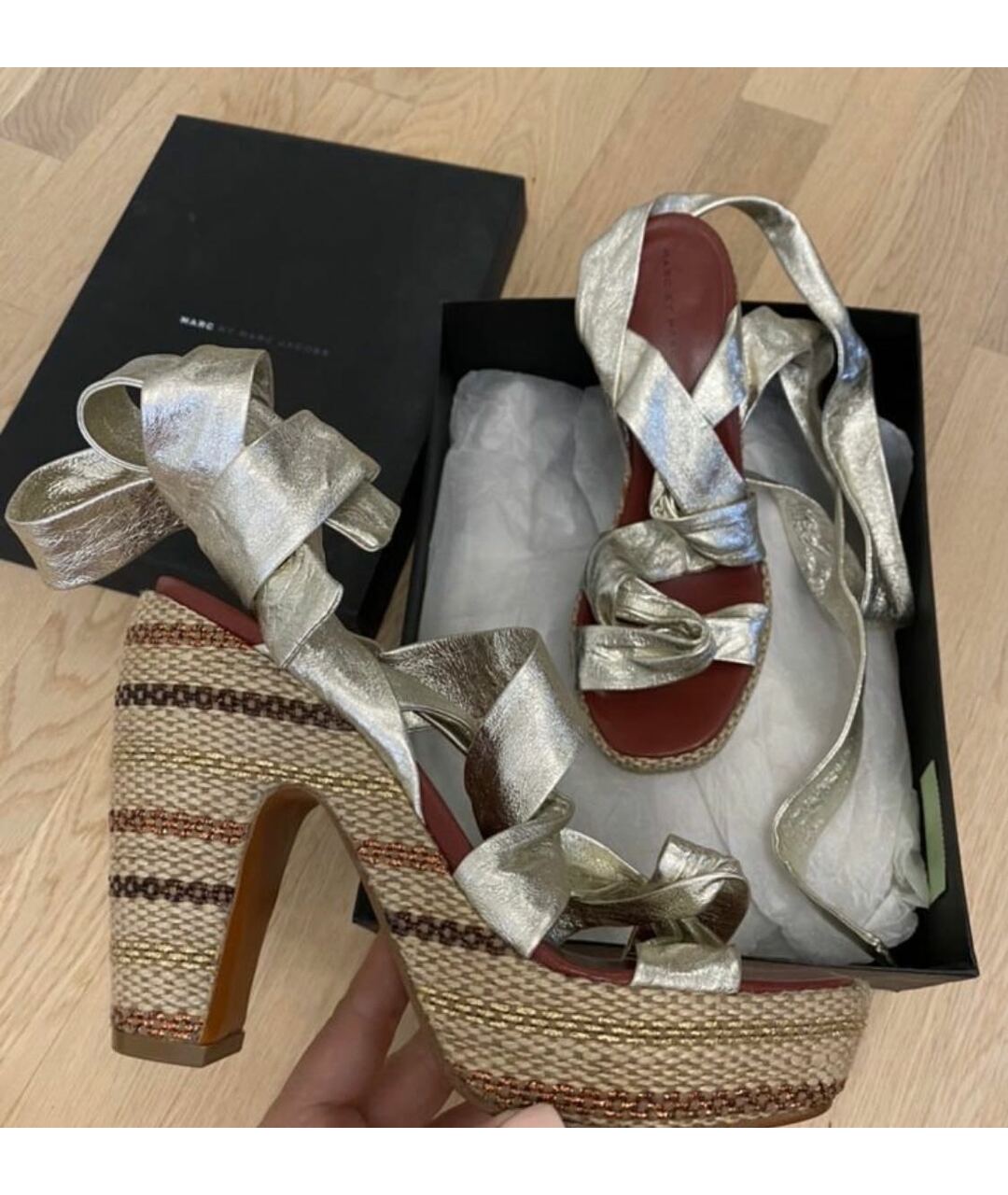 MARC BY MARC JACOBS Мульти босоножки, фото 9