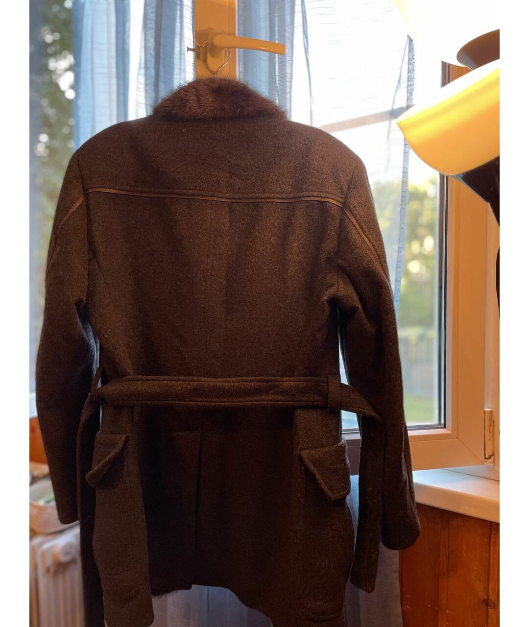 BILANCIONI Антрацитовое кашемировое пальто, фото 2