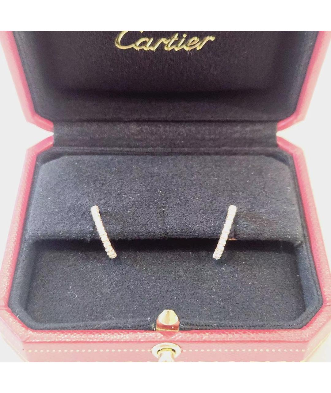 CARTIER Золотые серьги из розового золота, фото 6