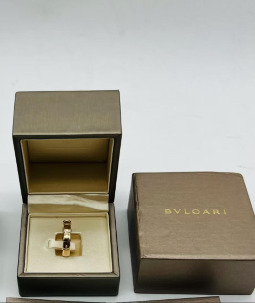 BVLGARI Кольцо из розового золота, фото 5