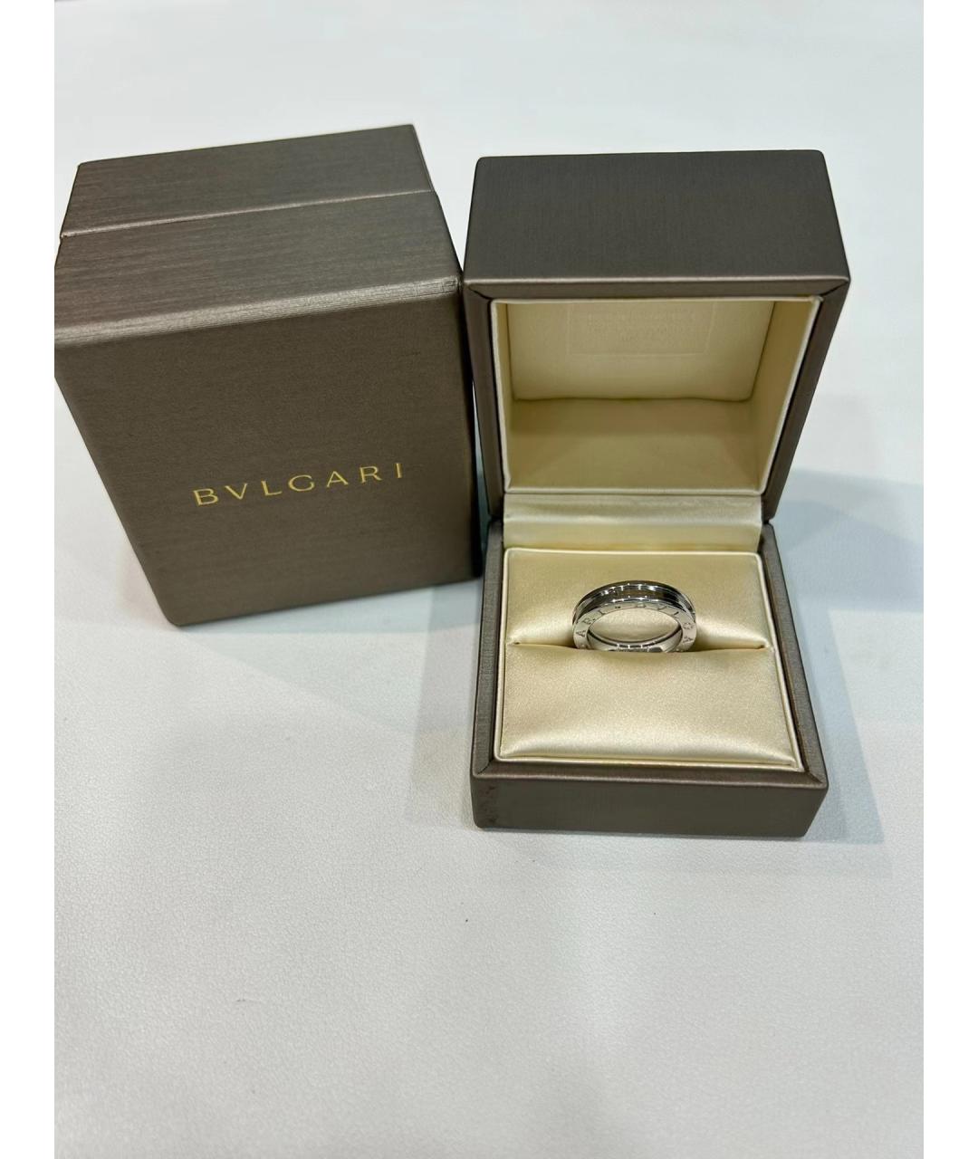 BVLGARI Серебряное кольцо из белого золота, фото 5