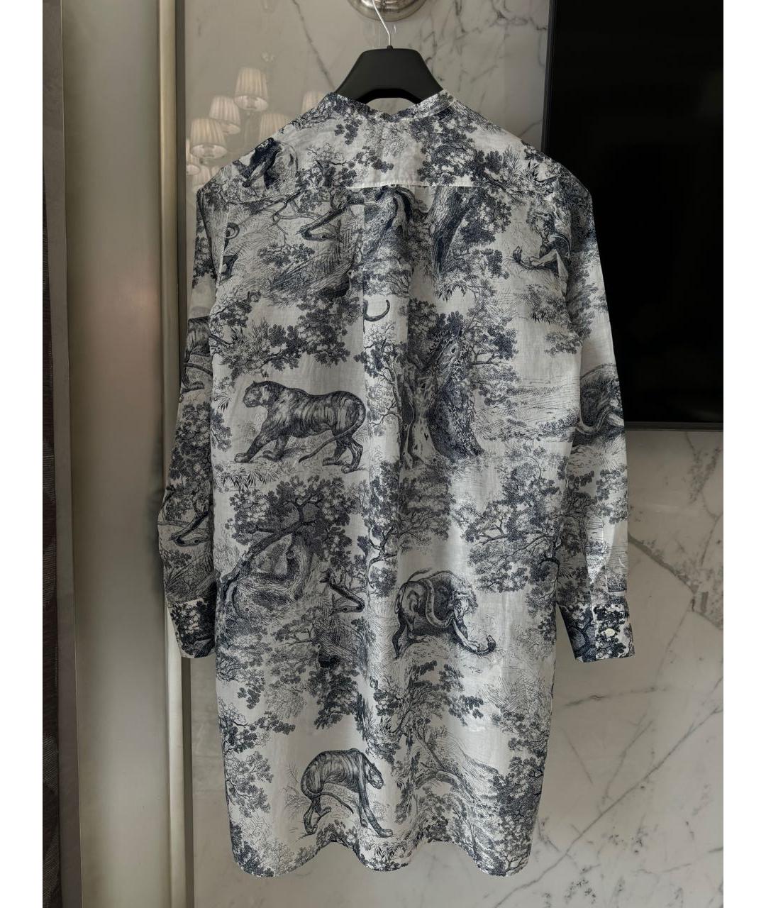 CHRISTIAN DIOR Мульти хлопковая рубашка, фото 2