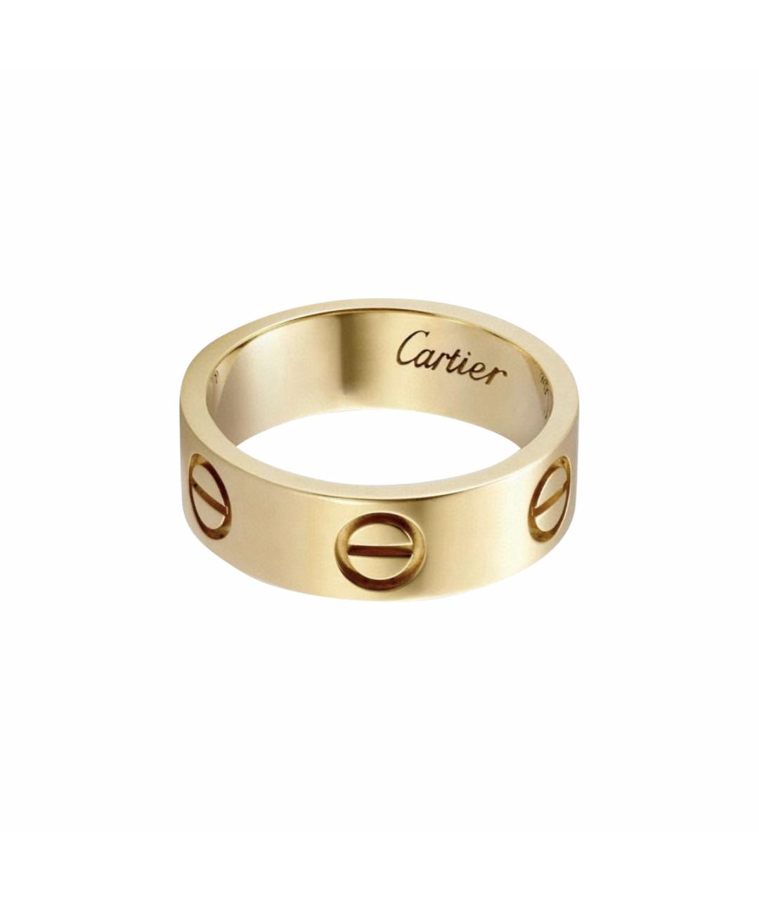 CARTIER Желтое кольцо из желтого золота, фото 1