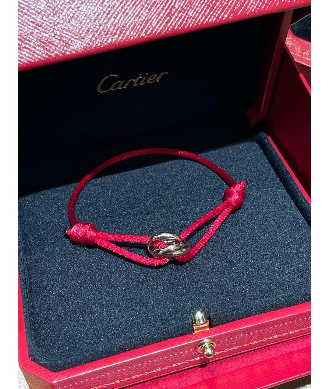 CARTIER Красный браслет из желтого золота, фото 4