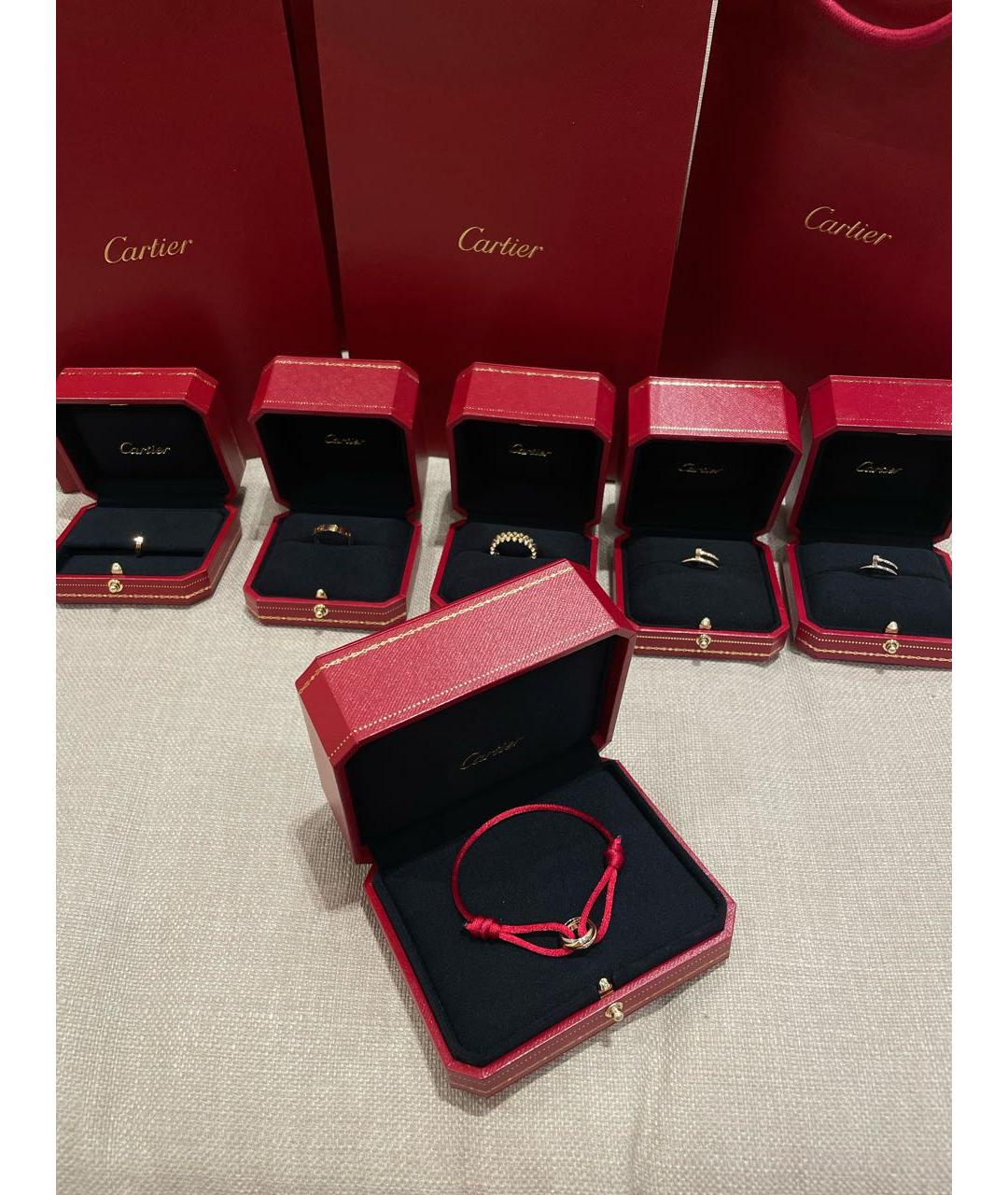 CARTIER Красный браслет из желтого золота, фото 3