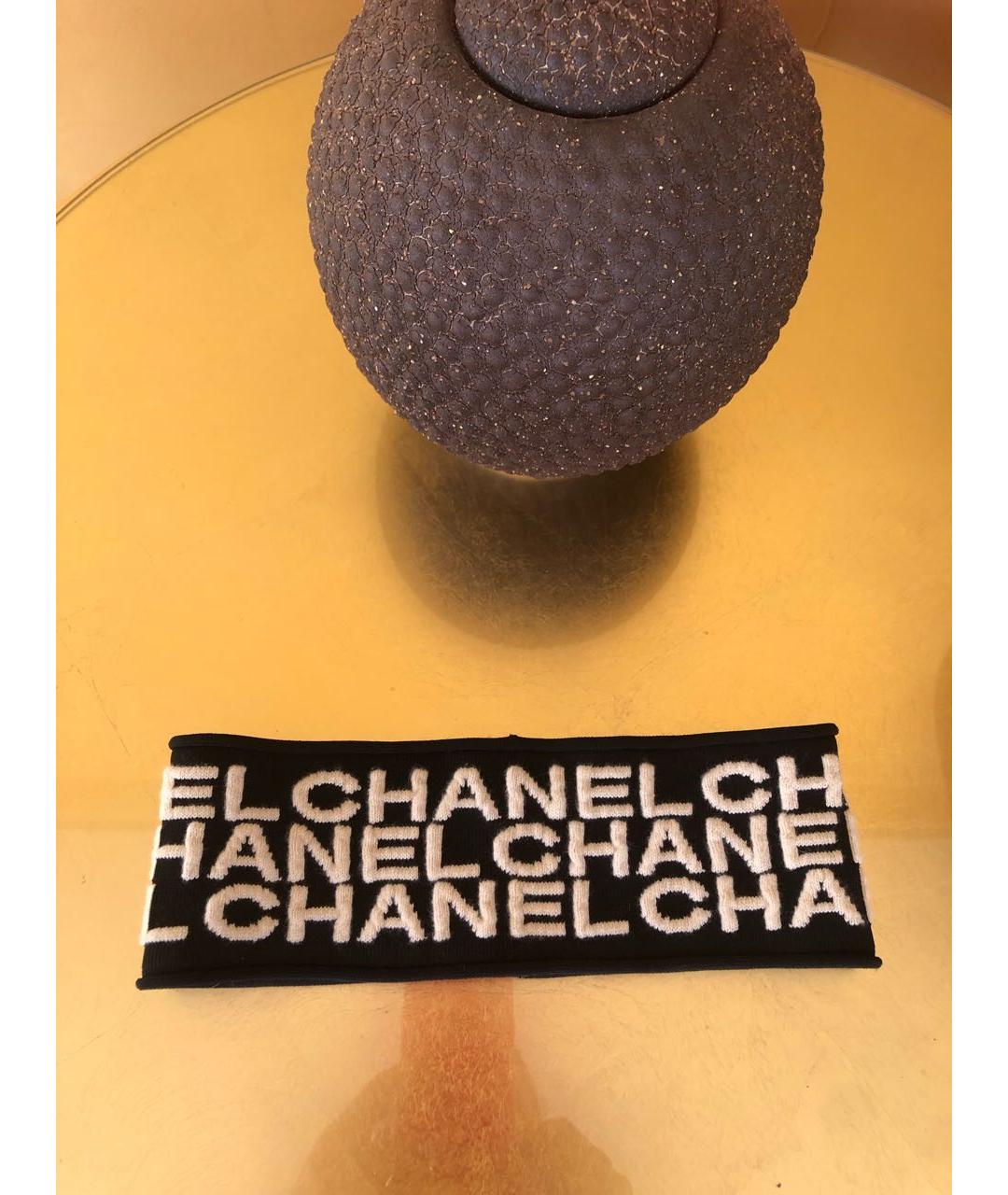 CHANEL Черная шапка, фото 2