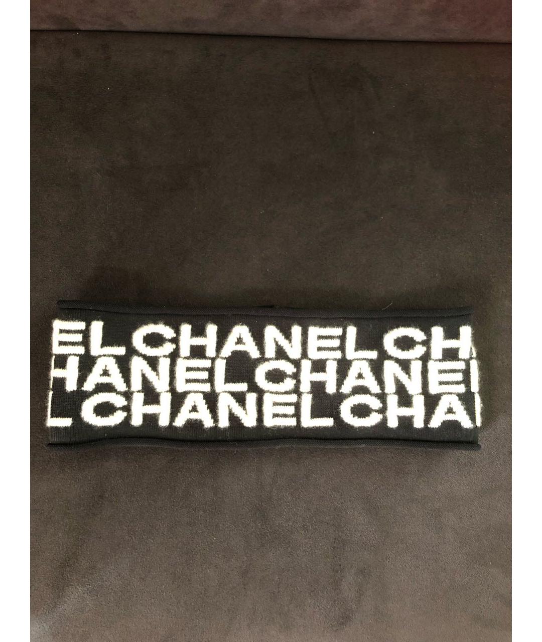 CHANEL Черная шапка, фото 7