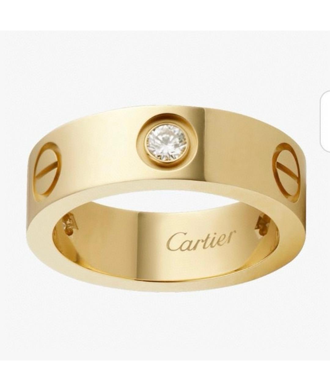 CARTIER Желтое кольцо из желтого золота, фото 6