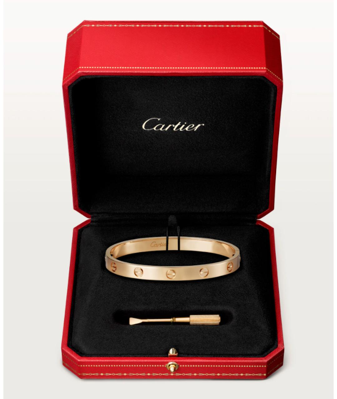 CARTIER Золотой браслет из желтого золота, фото 3